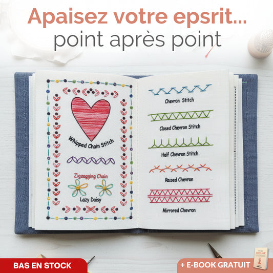 Livre point de broderie