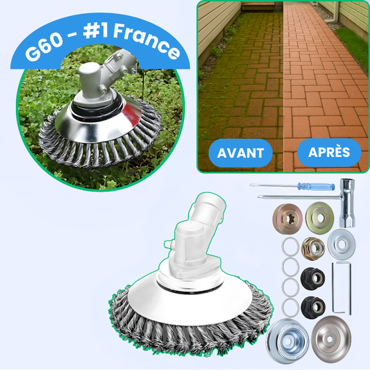 G60 PRO | La tête de débroussailleuse indestructible 2.0